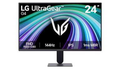 LG Gaming monitor UltraGear G4 24G411B-B, 23.8", 1920 x 1080, IPS, 144 Hz, crna